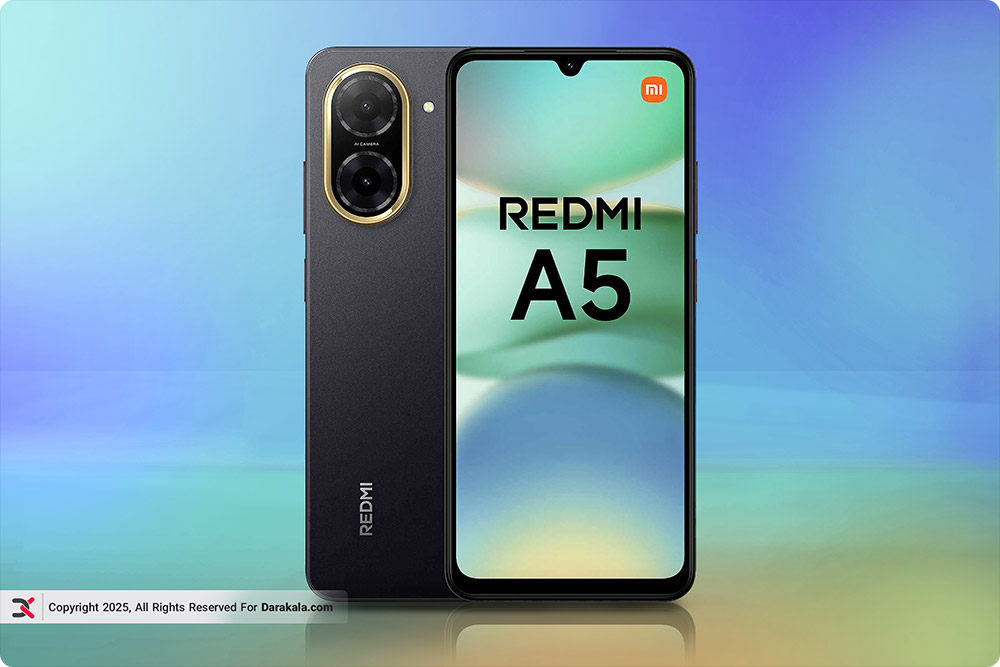 گوشی-Xiaomi Redmi A5-طراحی- پنل-پشت و جلو